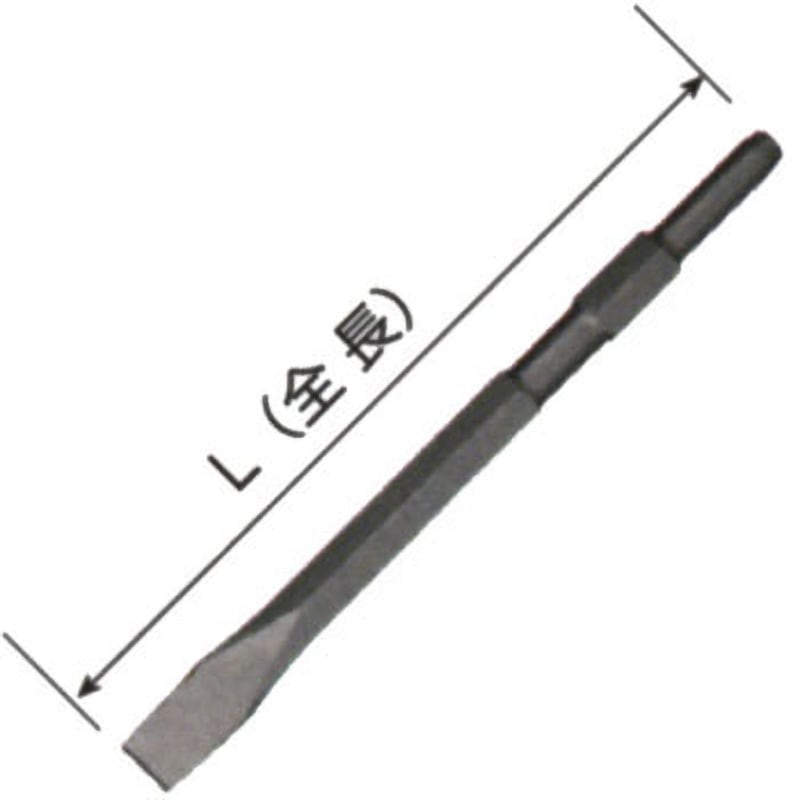 CC-1728 コールドチゼル ハウスビーエム 全長280mm CC-1728 【通販