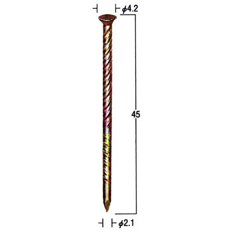 NRL45V1フロア ワイヤ連結釘 NRL 1個 マックス 【通販モノタロウ】