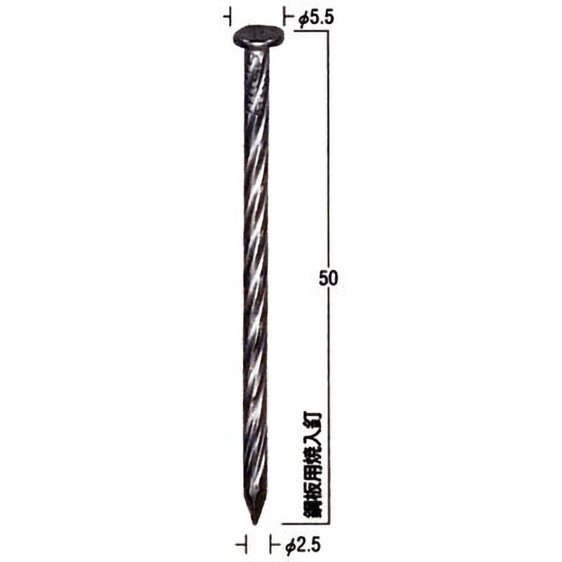 FAP50V5-S プラシート連結釘(鋼板用焼入釘) FAP マックス 長さ50mmネイルの線径(外寸)2.5mm 1箱(200本×20巻) -  【通販モノタロウ】