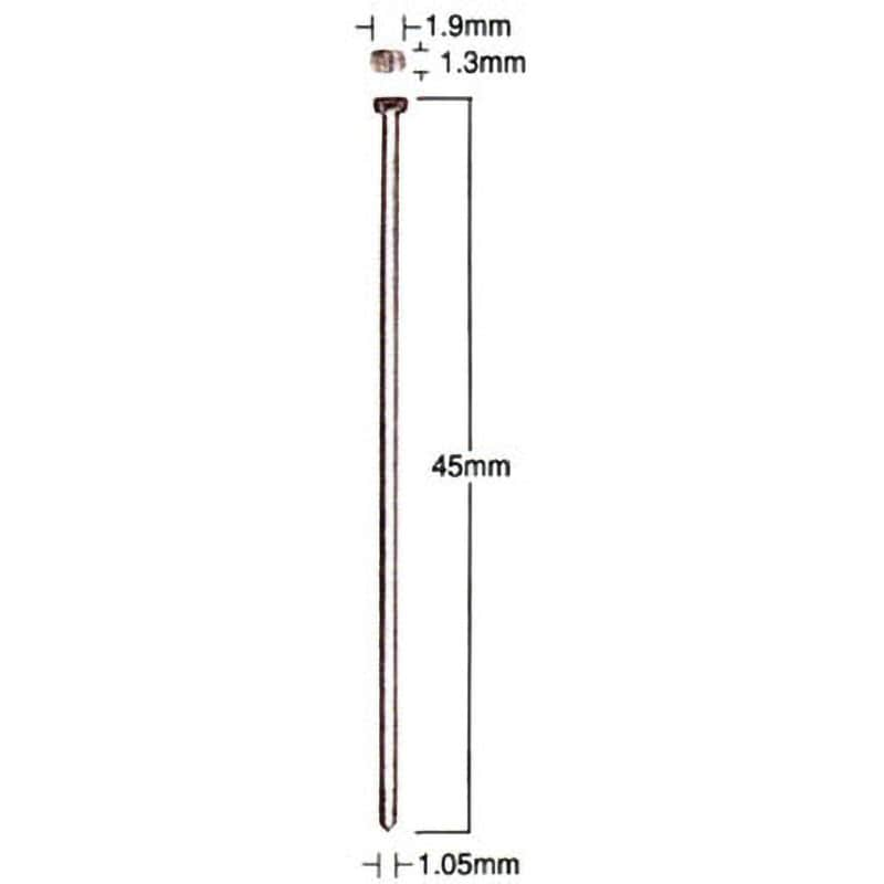 F45MO-S(ステン) フィニッシュネイル マックス ステンレス製 長さ45mm 1箱(2000本) - 【通販モノタロウ】