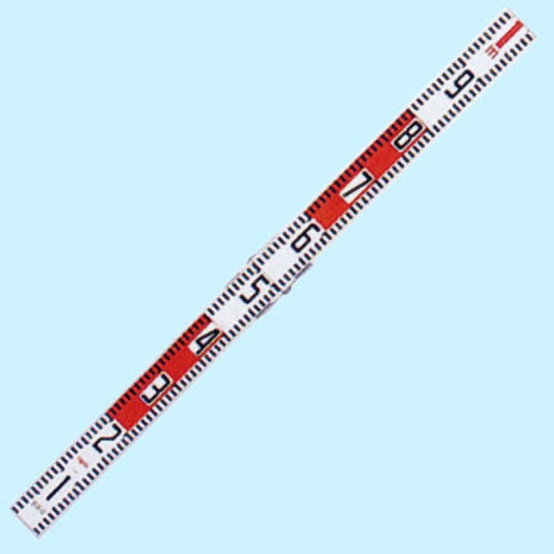 LR-12 二ツ折標尺 マイゾックス ロッド幅64mm長さ1m LR-12