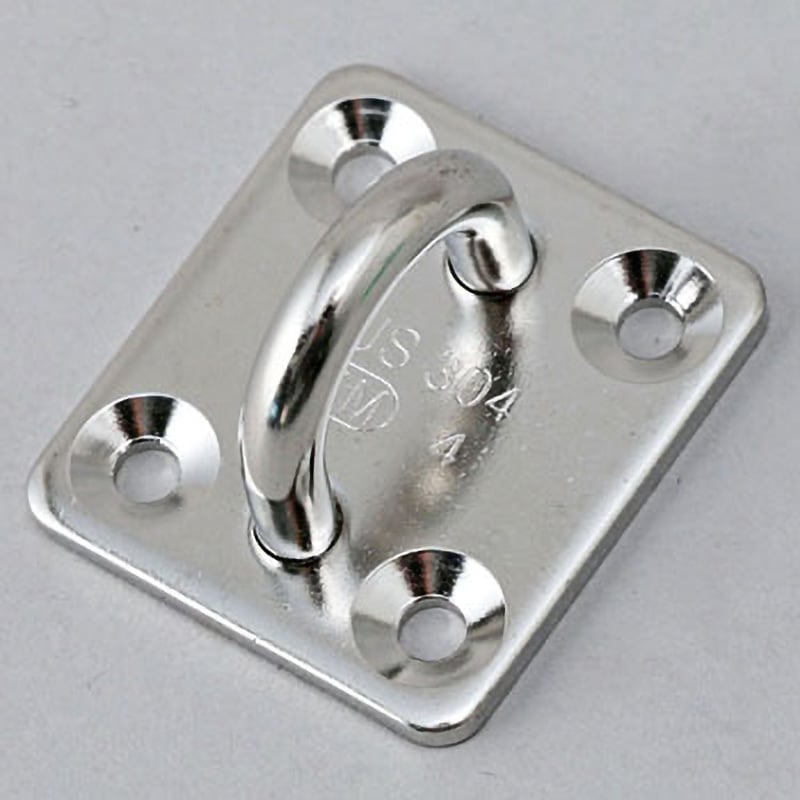 IP-4 ステンレス アイプレート 水本機械製作所 寸法25×28mm IP-4