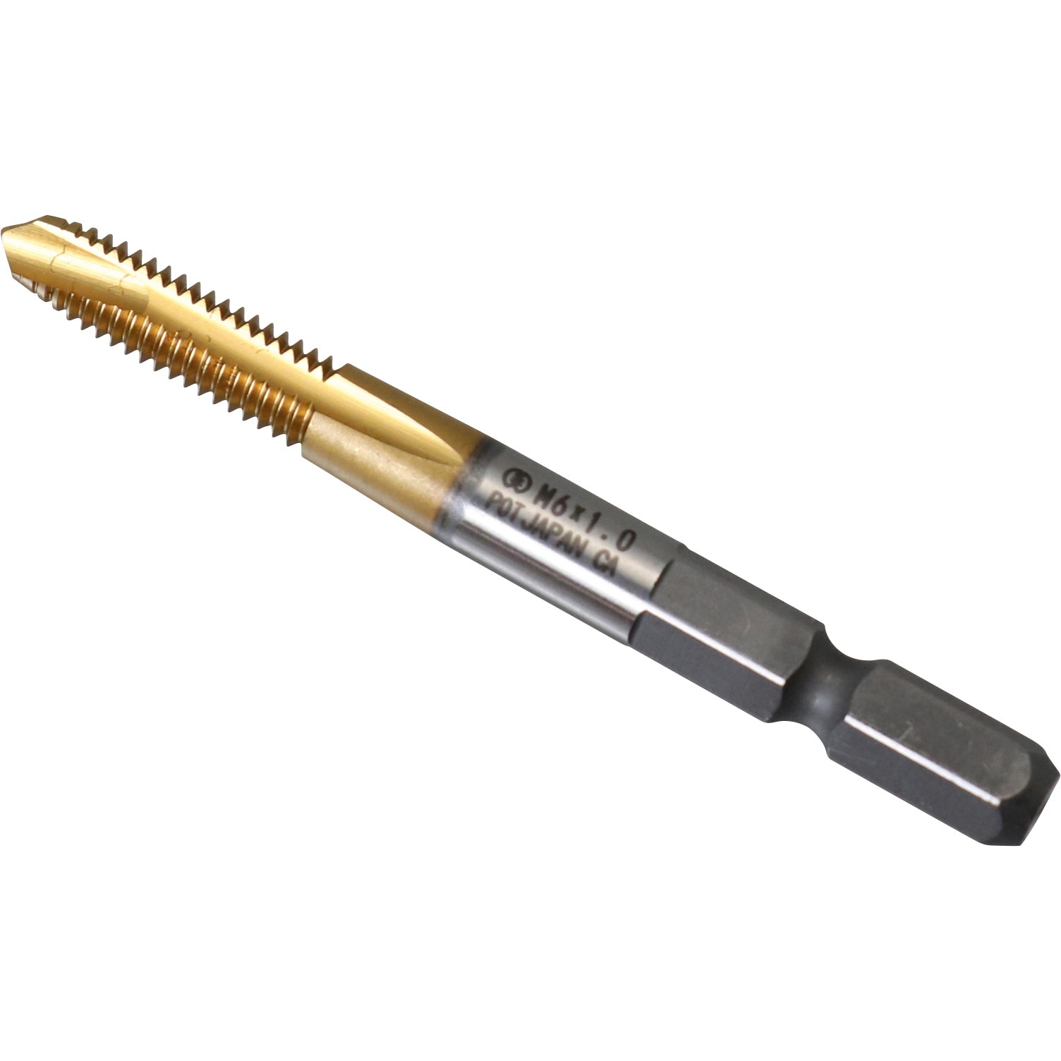028P-M6×1.0 No.28-P 6角軸ステンレス用ポイントタップ 大西工業 材質