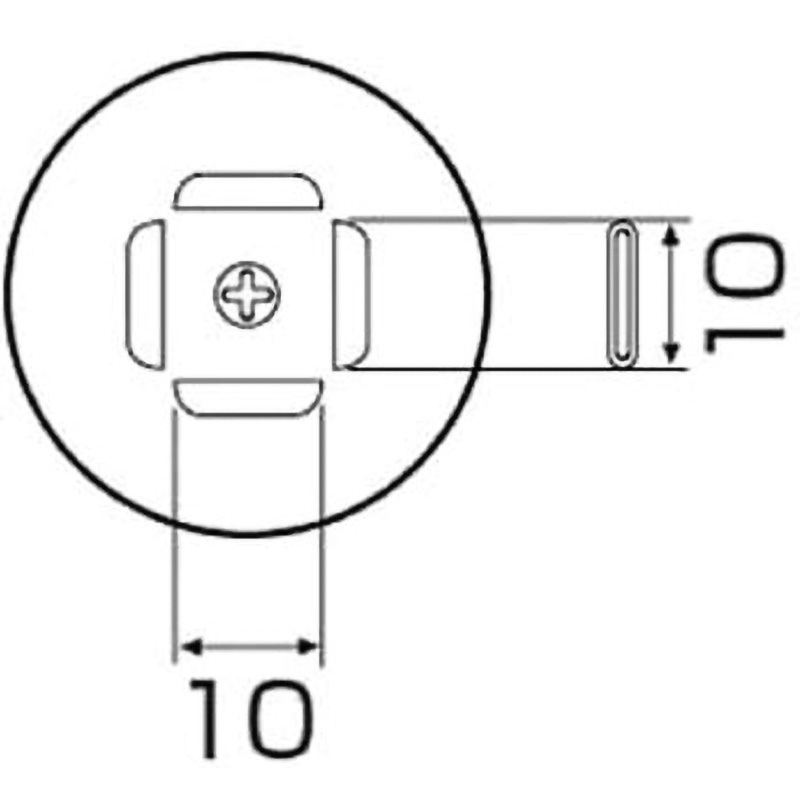 A1140B ノズル PLCC 11．5mmX11．5mm(28ピン) 1個 HAKKO(白光) 【通販モノタロウ】