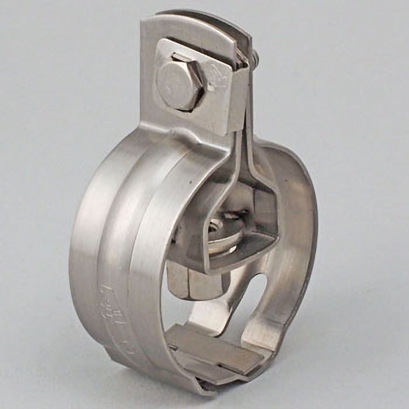 アカギ　全SUS　SUモルコ用デップ付　吊バンド　タン付　青　SU150-W3/8　適径165.2用　A10241-0205 ☆アカギ デップＳＵ吊タン付 A10154-0020 W3&frasl;8-SU20 電気