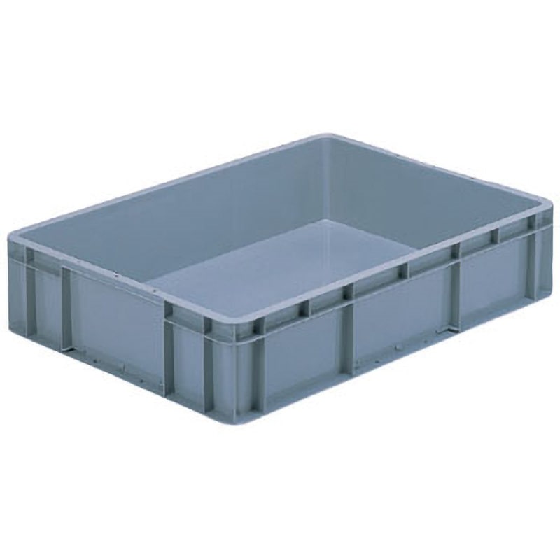 20405000GL802 サンボックス#TP461．5 サンコー(三甲) 容量40L ライトグレー色 外寸(幅×奥行×高さ)670×503×149mm 1箱(5個)