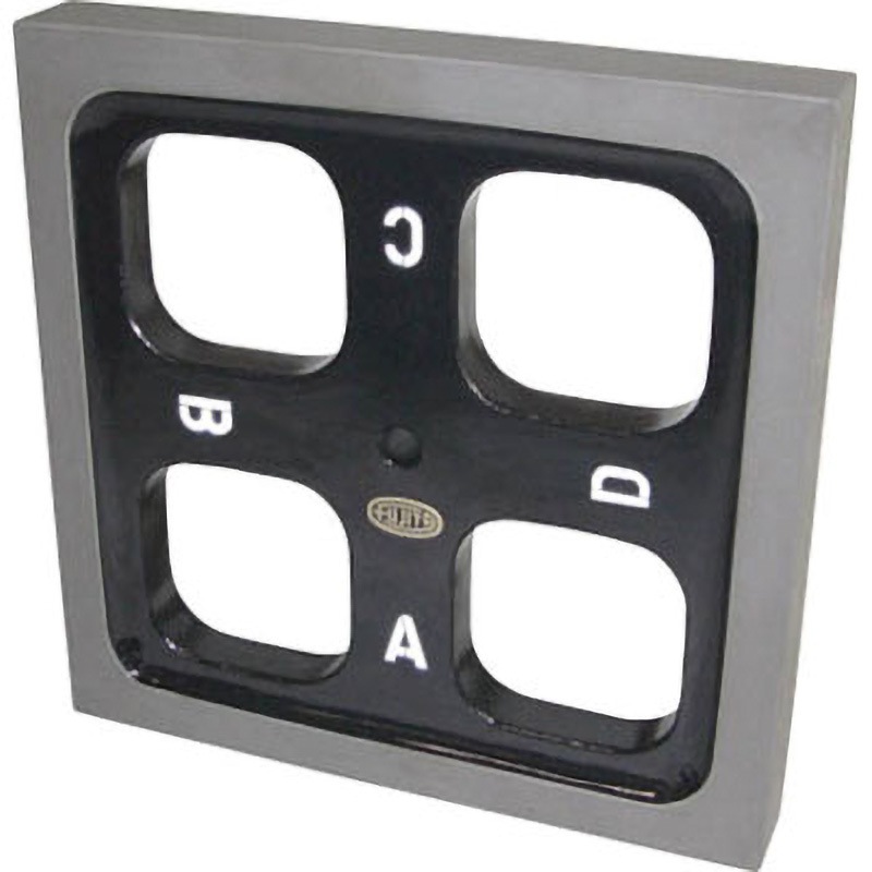 NO.2440350X350X45 アルミナセラミックス製四直角マスター 1個 藤田製作所 【通販モノタロウ】