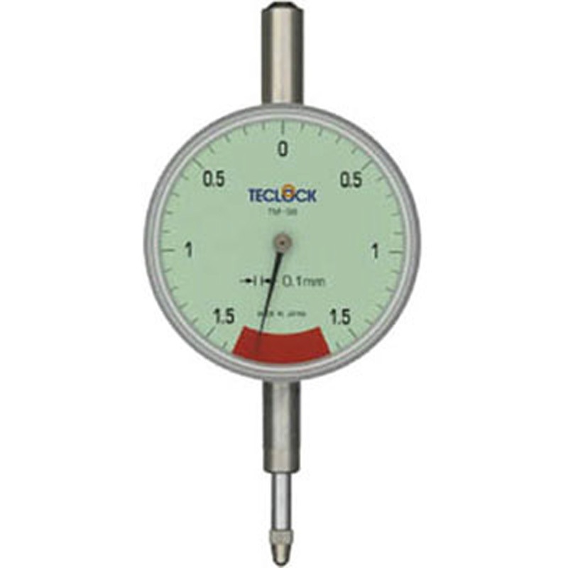 TM-98F 1回転未満ダイヤルゲージ テクロック クランプ装着可能(オプション)仕様 目量0.1mm