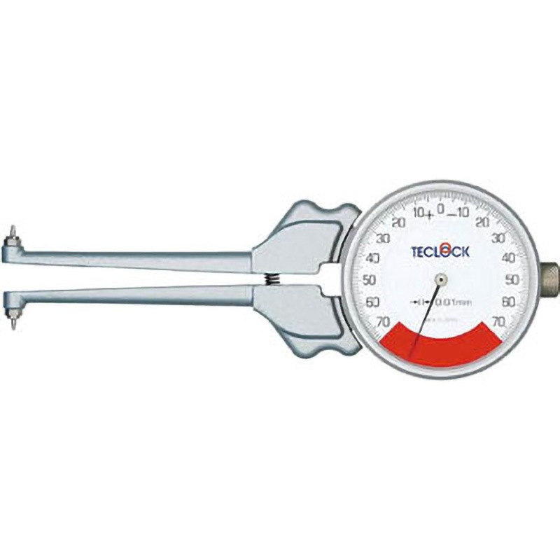 IM-881B(英語版一般校正証明書付) 一回転未満キャリパゲージ テクロック 目量0.01mm測定範囲30～62mm