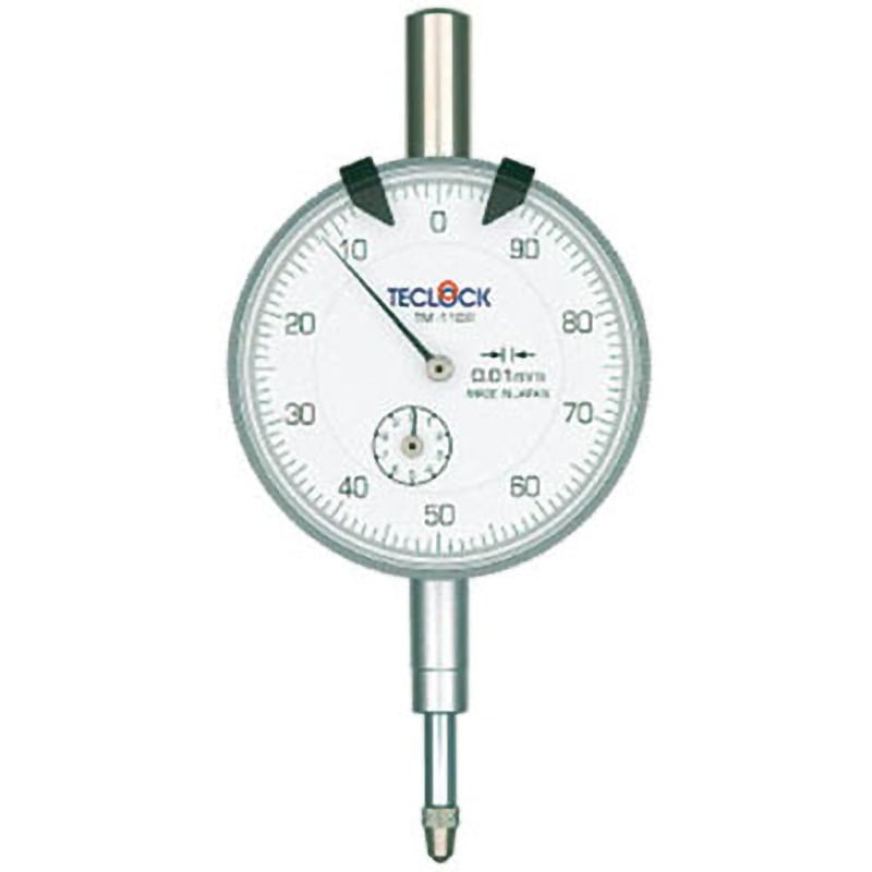 TM-110R 標準型ダイヤルゲージ テクロック 目量0.01mm全長113.7mm 5,206円
