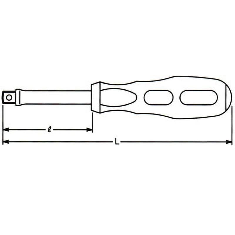 2769N-150 6.35sqスピンタイプハンドル 1個 コーケン Ko-ken (山下工業研究所) 【通販モノタロウ】