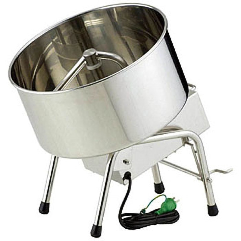 PMT-18 ステンレス製タライ角度調節ミキサーPMT-18(18リットル混合用) マゼラー 100V