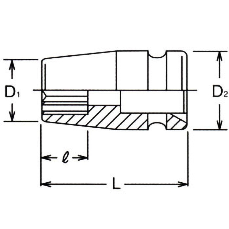 14405A-9/16 12.7sq12角ソケット(インチ) Ko-ken(コーケン/山下工業