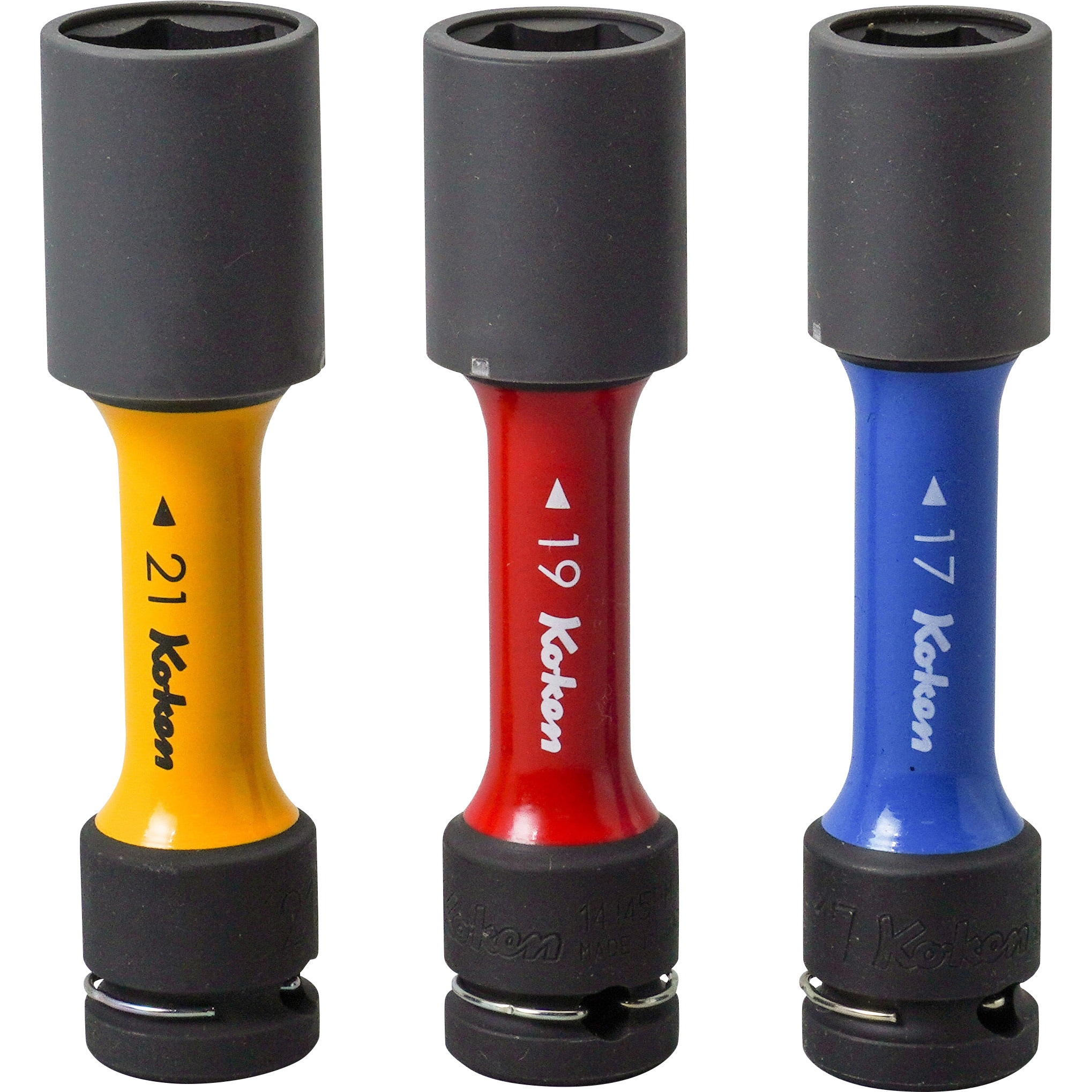 14201M 12.7sqインパクトホイールナット用ソケット(薄肉)セット 1セット(3本) Ko-ken(コーケン/山下工業研究所) 【通販モノタロウ】