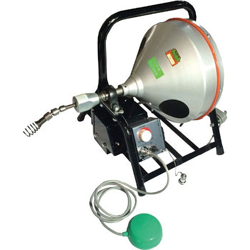 FRE-1 電動フレキシロッダーFRE ワイヤーSW0608付き カンツール ワイヤー寸法(Φmm×m)6×8パイプ径25～50mm