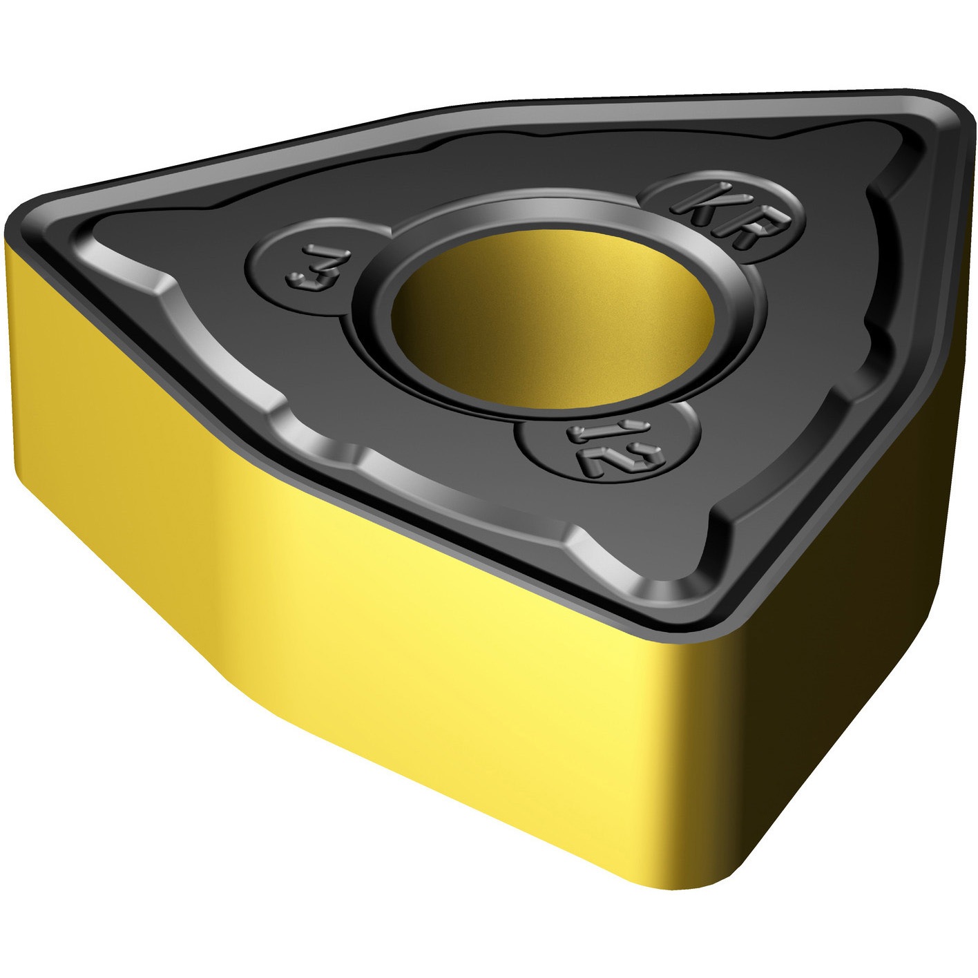 WNMG 08 04 08-KR 3205 旋削ネガ   WN□□型-08(六角形80°)R0.8 被削材K(鋳鉄) サンドビック 材種3205 KR(荒旋削) コーナーR0.7938mm 1箱(10個) WNMG 08 04 08-KR 3205