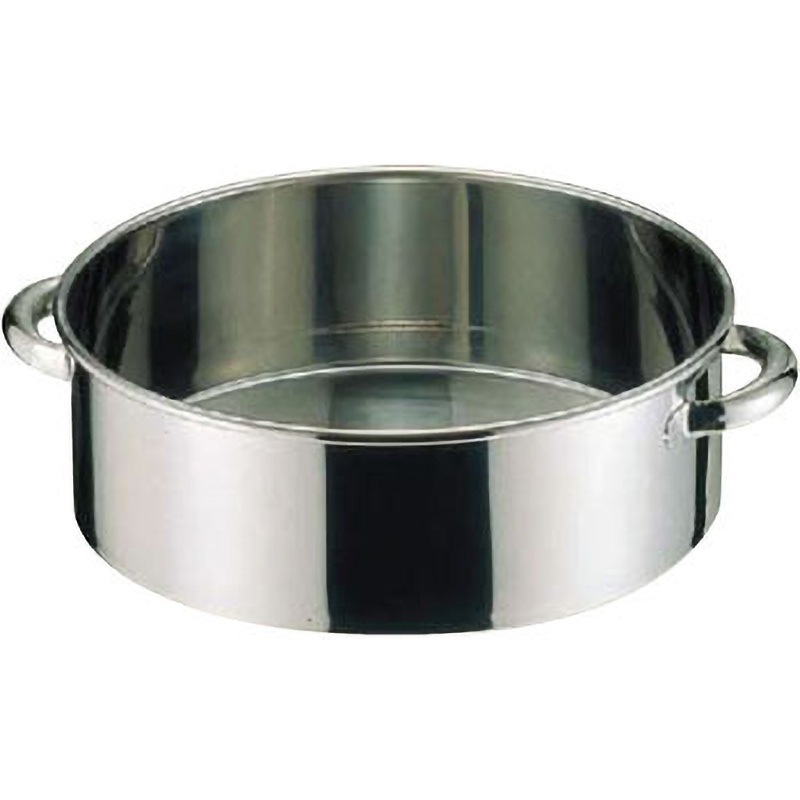 36cm SA 18-8(SUS304) 手付洗桶 TKG 容量12L   36cm