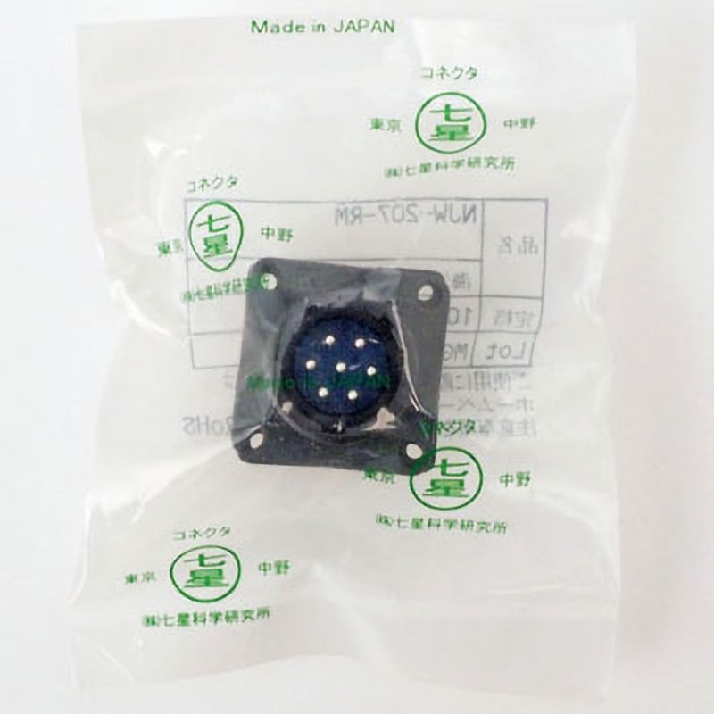 NJW-207-RM NJWシリーズ防水中型コネクタ パネル取付
