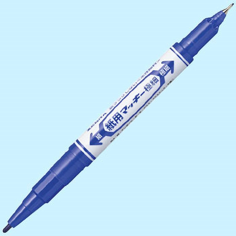 マッキー ゼブラ ハイマッキー 太字 細字 青 10本 MO-150-MC-BL 通販