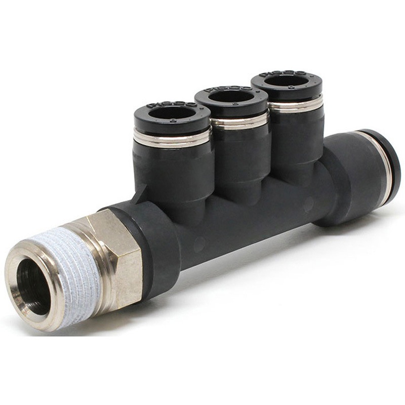 PKD10-8-03W ブランチトリプル PISCO(ピスコ) 標準タイプ R チューブ外径10X8mm 1袋(10個) PKD10-8-03W 5,974円