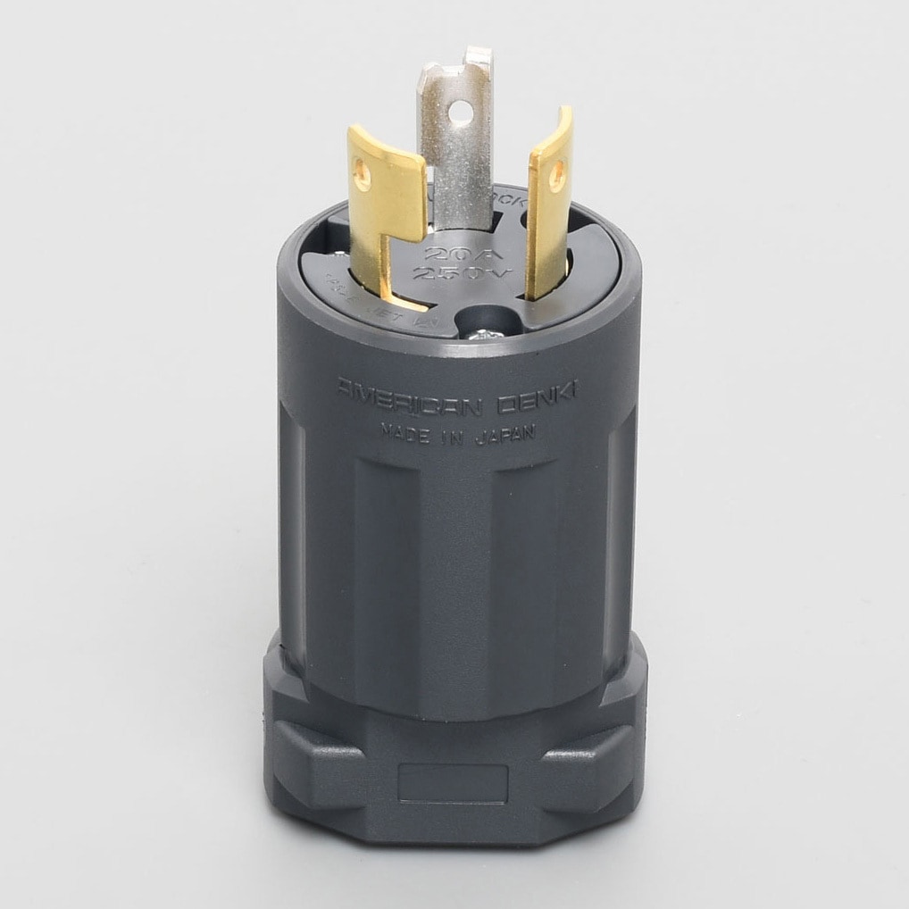 3222N プラグ引掛形 3P アメリカン電機 20A 250V 【通販モノタロウ】