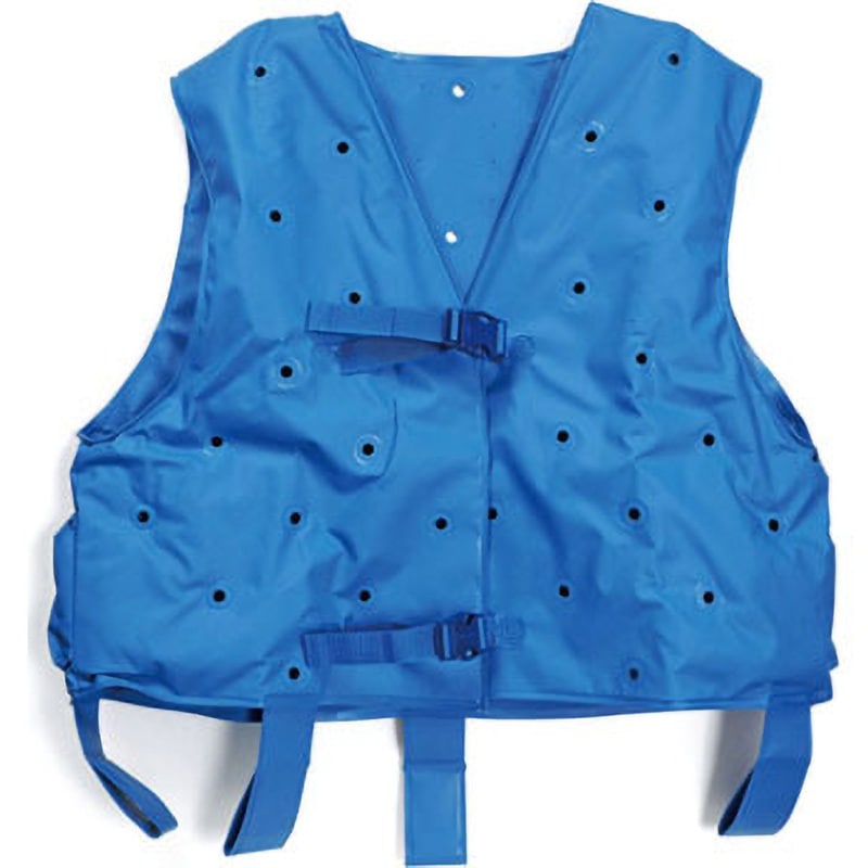 【未使用】 クーレット　エアークーラー 個人用冷却器用ベスト　スーツCS-7 CS-7 冷却服CS-7 重松製作所 青色 - 【通販モノタロウ】