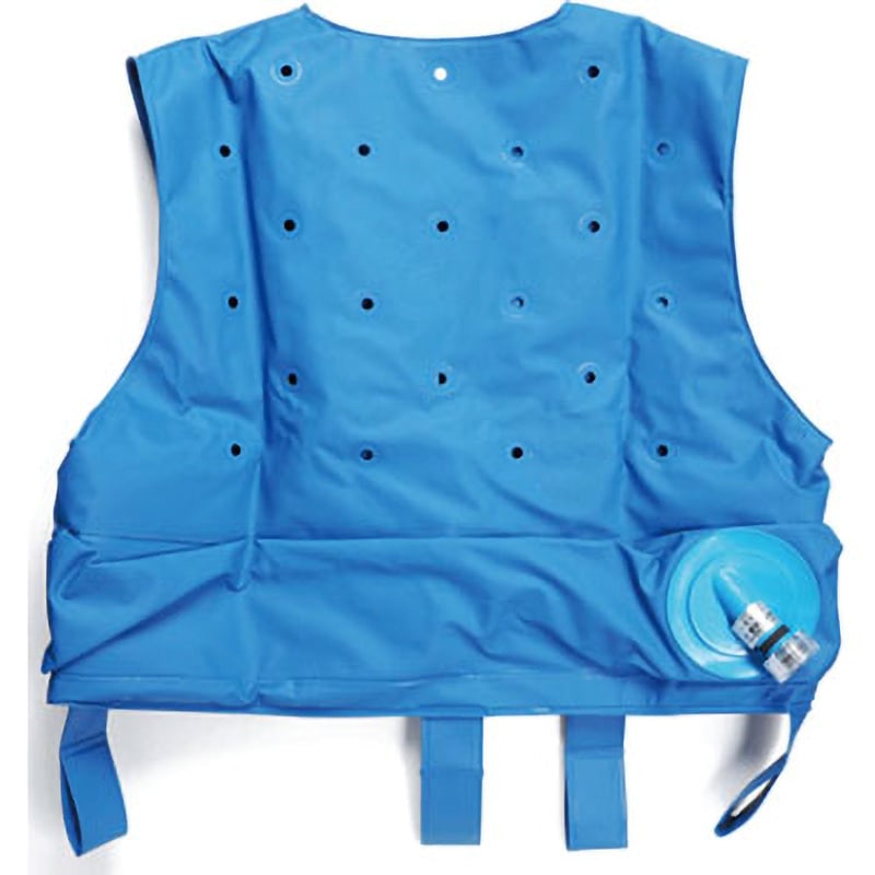 BlueBlue 空調服 冷却機能付き CS-7 冷却服CS-7 重松製作所 青色 - 【通販モノタロウ】