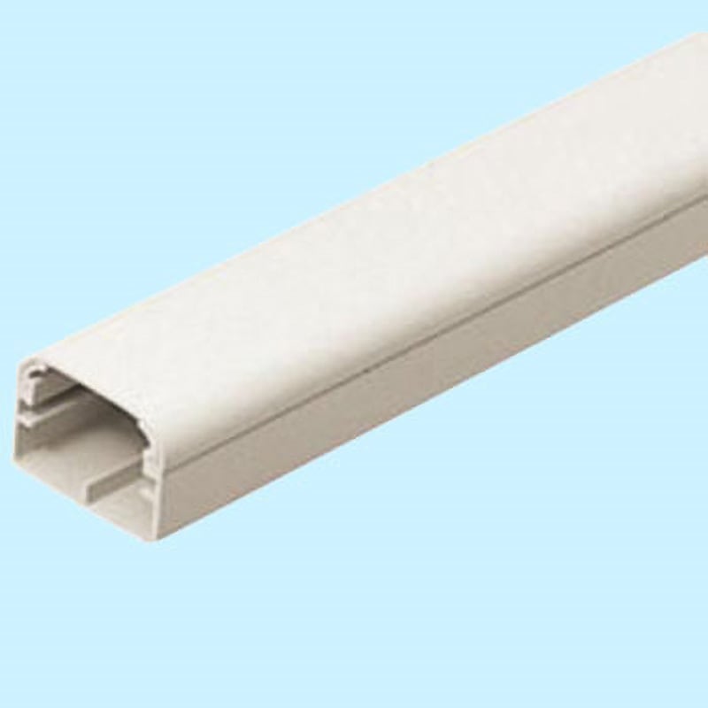 MDH-40M モールダクト(屋外用・リブ付) 未来工業 40型規格 ミルキー