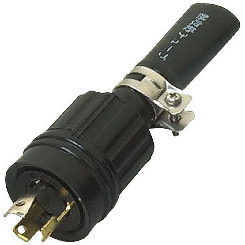 R102 防水形プラグ 引掛形接地2P アメリカン電機 ボディ 15A 125V R102