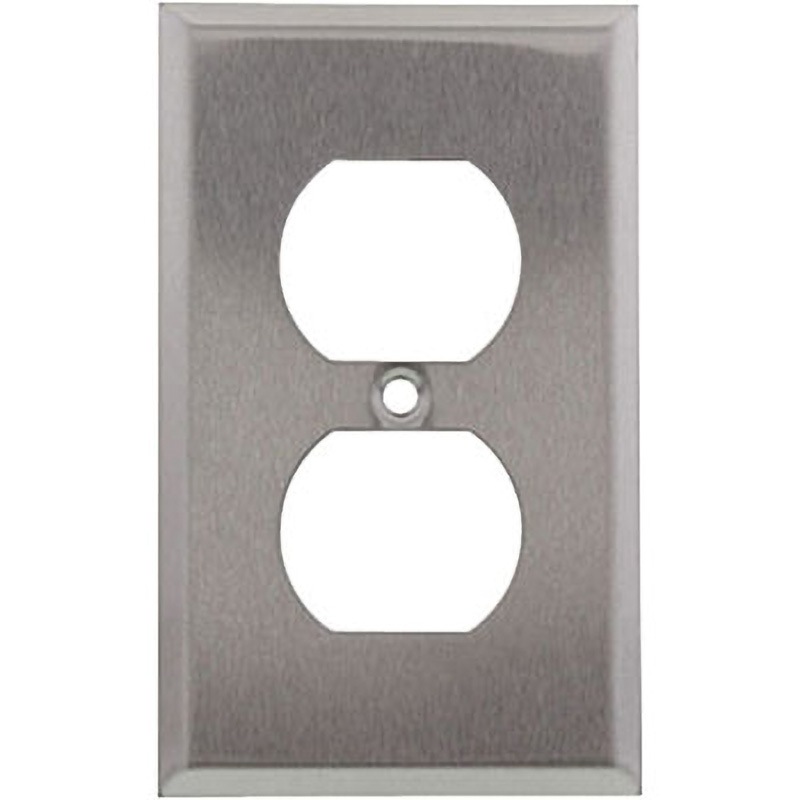 V41S コンセント用プレート 平刃形15A・20A複式用 アメリカン電機 1ヶ