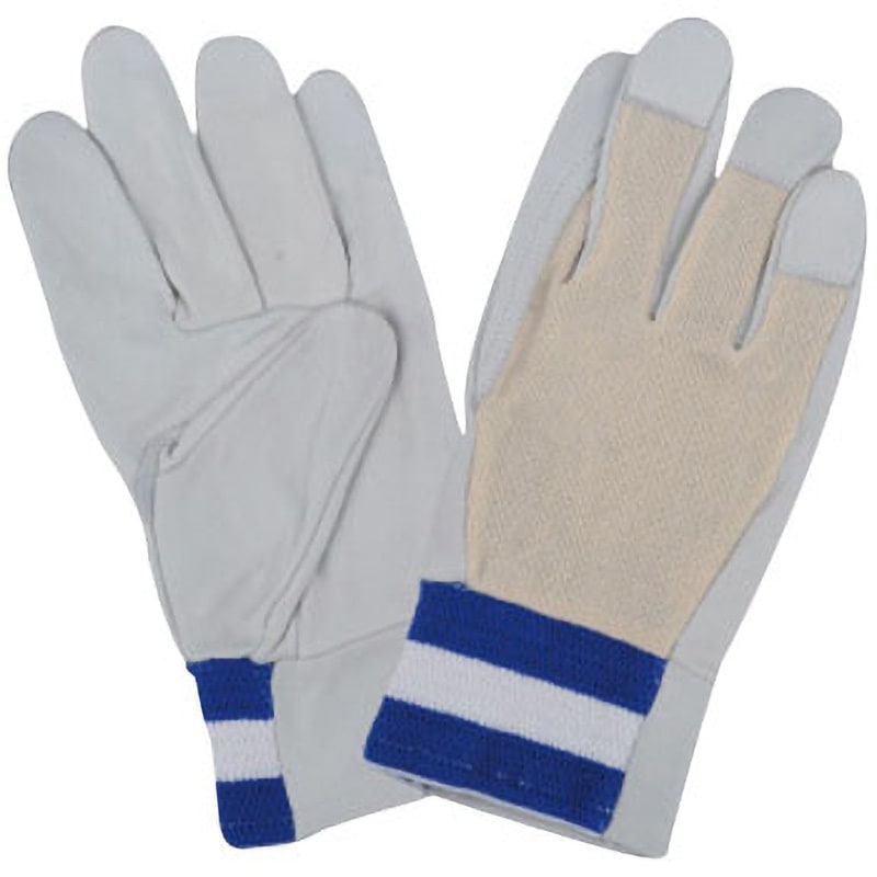 クレスト アルミ Lサイズ 牛革手袋 クレスト アルミ Lサイズ 牛革手袋