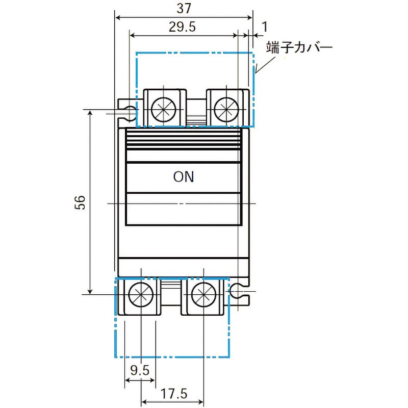 CP30-BA2P1-M3AA サーキットプロテクタ CP-30BAシリーズ 三菱電機 極数2 - 【通販モノタロウ】