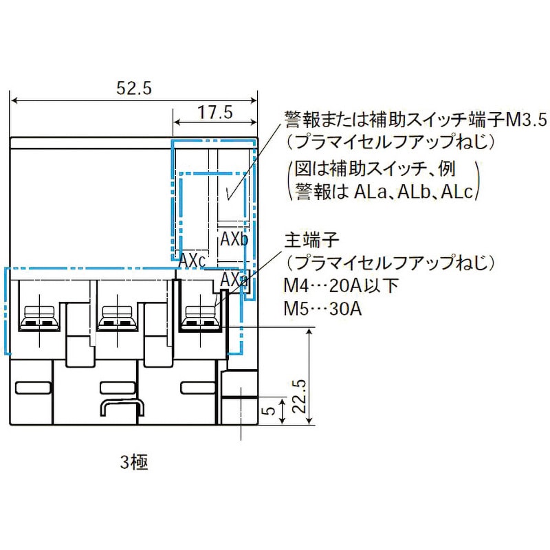 CP30-BA3P1M7AA サーキットプロテクタ CP-30BAシリーズ 三菱電機 CP30-BA3P1M7AA サーキットプロテクタ CP-30BAシリーズ 三菱電機