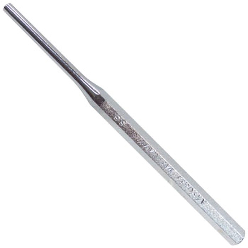E-8 5.5mm ピンポンチ Mokuba(小山刃物製作所) 先端径5.5mm全長