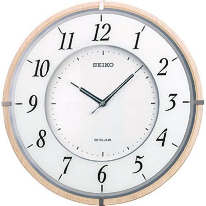SF501B 薄型ソーラー電波掛時計 木枠 セイコー(SEIKO) アナログ 26,586円