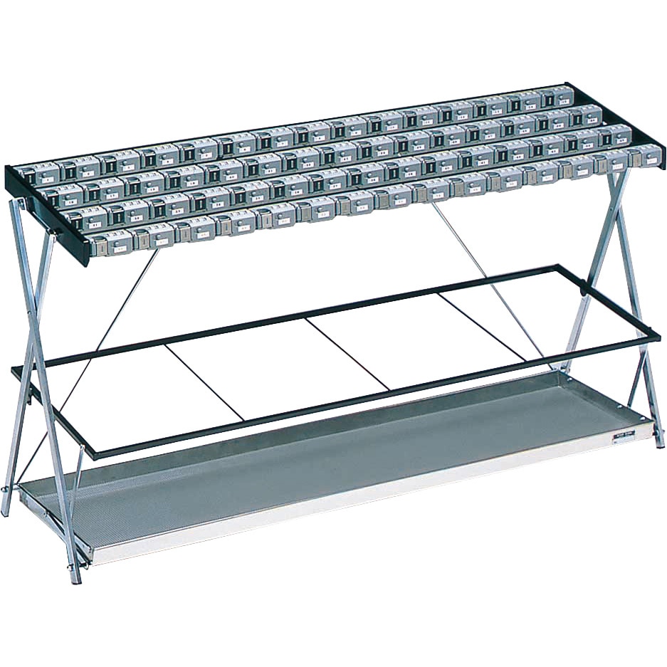 YA-78L-ID コンドル アンブラーPCX 3連ダイヤル錠 折りたたみ式傘立て CONDOR(山崎産業) 収納本数60本   YA-78L-ID