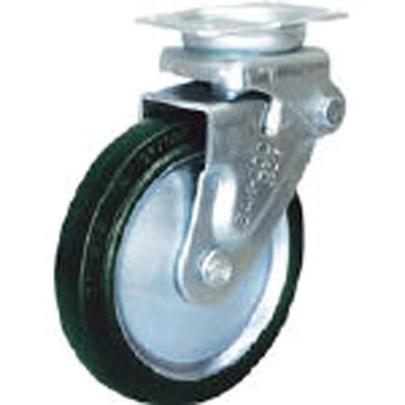 SAK-150W 緩衝キャスター 固定 150径 ゴム車輪 SISIKU(シシク) 衝撃吸収 6,706円