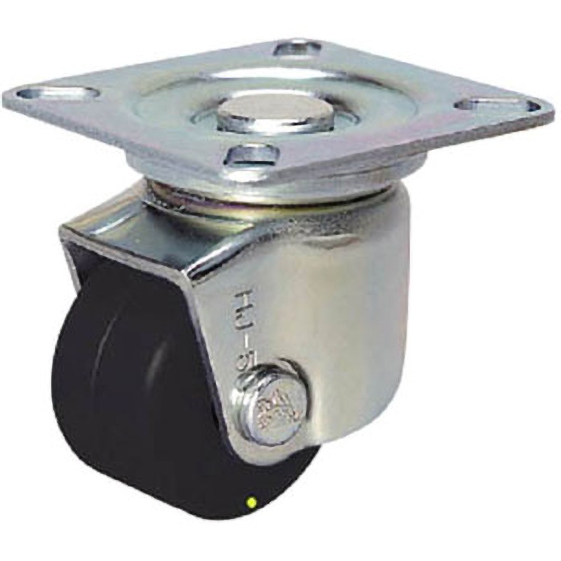 HJT-50U-MCD 低床重荷重用双輪キャスター 自在 50径 MCD車輪 三価クロメート SISIKU(シシク) MCナイロン車輪 許容荷重294daN 取付高78mm  HJT-50U-MCD 5,485円