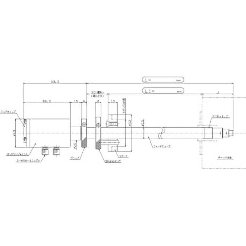 FTB-30 ナカ エアフィードチューブ 1個 仲精機 【通販モノタロウ】