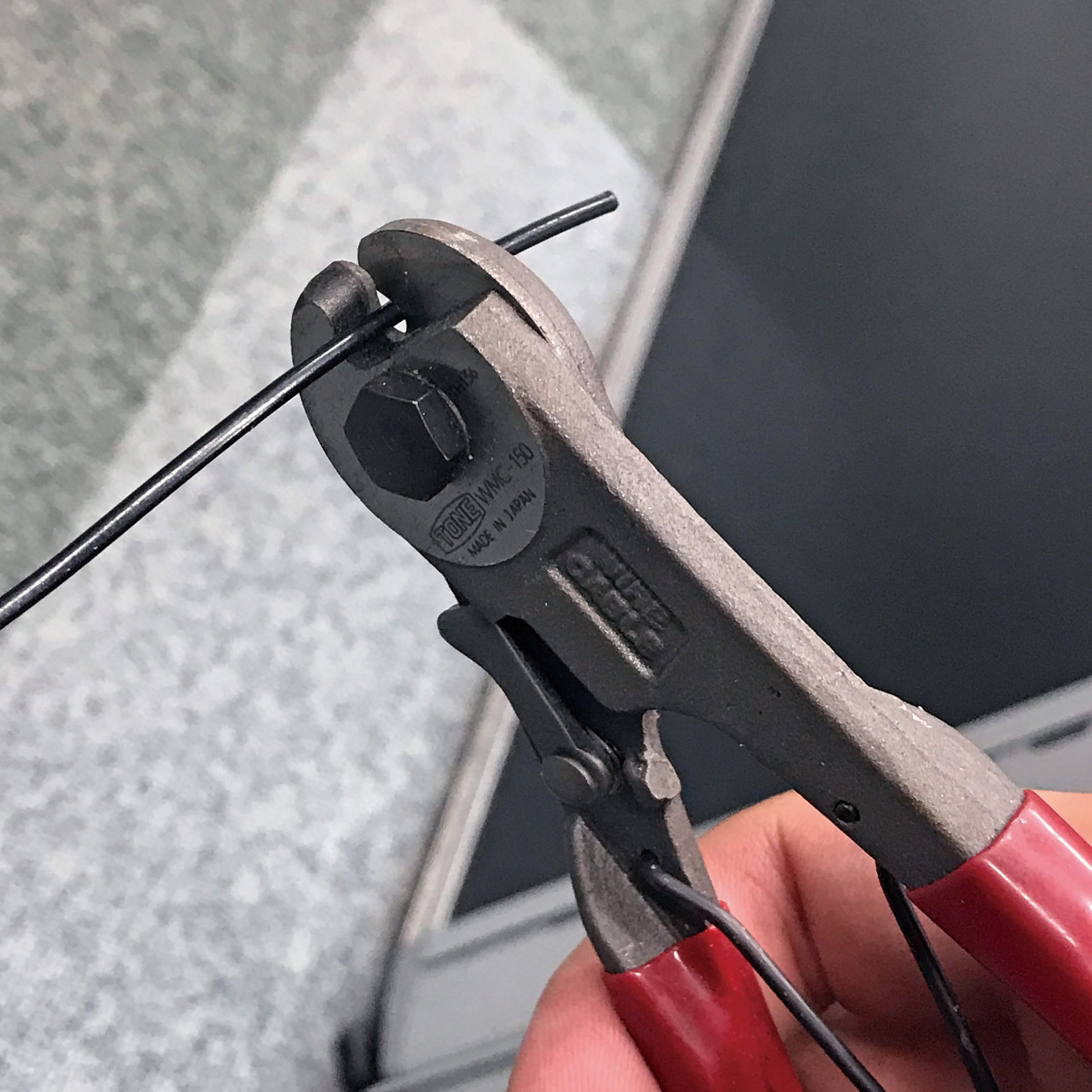 WMC-200 ワイヤーミニカッター TONE トネ (前田金属工業) 全長 WMC-200 ワイヤーミニカッター TONE トネ (前田金属工業) 全長