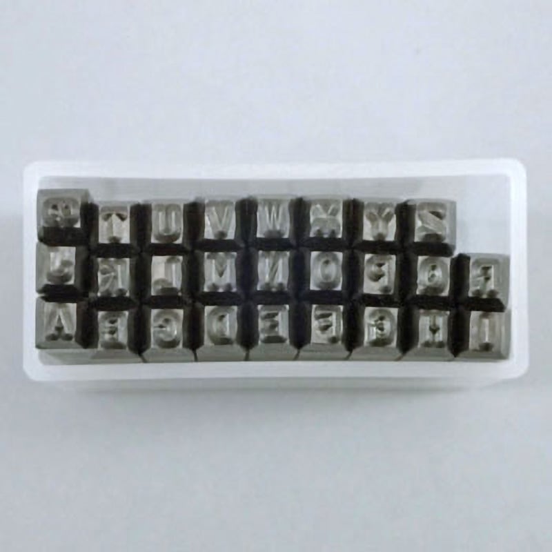 AKA-25 Amacho 英字刻印セット 尼崎彫刻工業 文字高2.5mm 1個