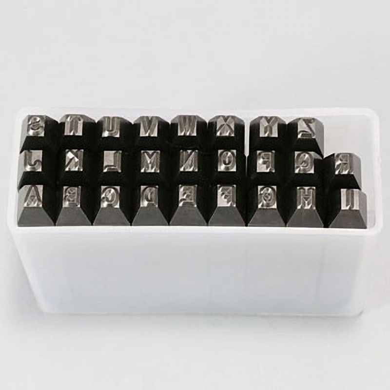希少 黒入荷！ Amacho AKA-40 英字刻印セット 1個 文字高4.0mm 尼崎彫刻工業 メンテナンス