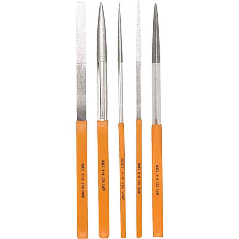 K-8-SET(K-8X)  (テッコウヨウ8ホングミ) DIAヤスリセットK-8 呉英製作所 粒度140 全長200mm 9,865円