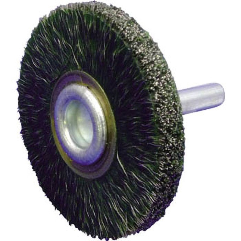 11731 工業用ブラシ TY-リングロック オズボーン クリンプトワイヤー 軸径6mm外径50mm 1個