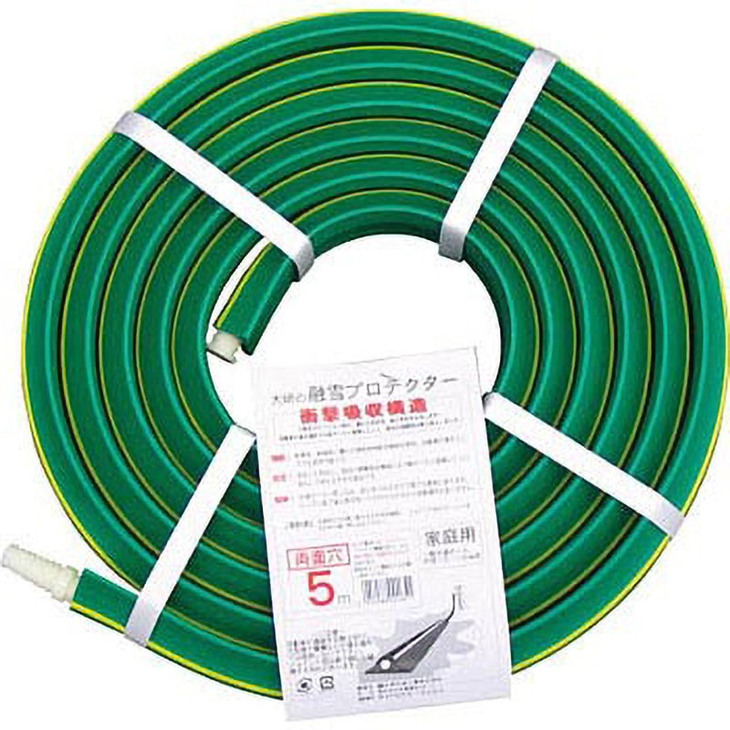 【驚きの値段】 家庭用融雪プロテクタ両面穴 KUP-05W 大研化成工業 KUP 長さ5m 配管用部品