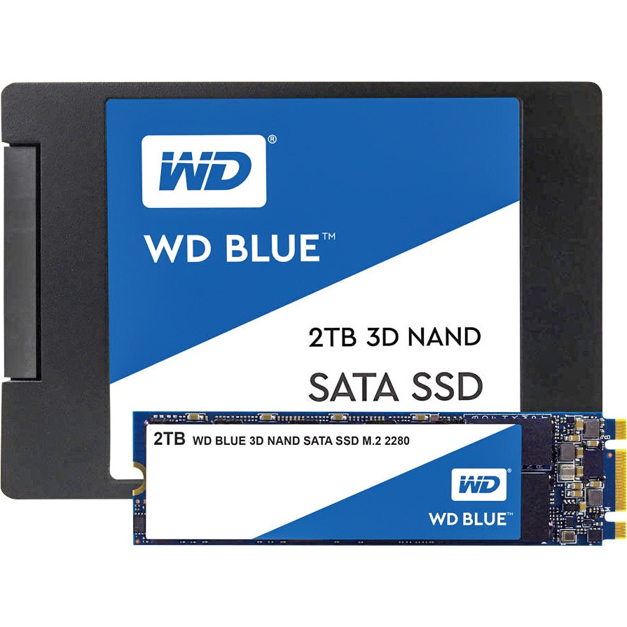 WDS200T2B0B 内蔵SSD WD Blue(M.2) 1台 Western Digital(ウエスタン ...