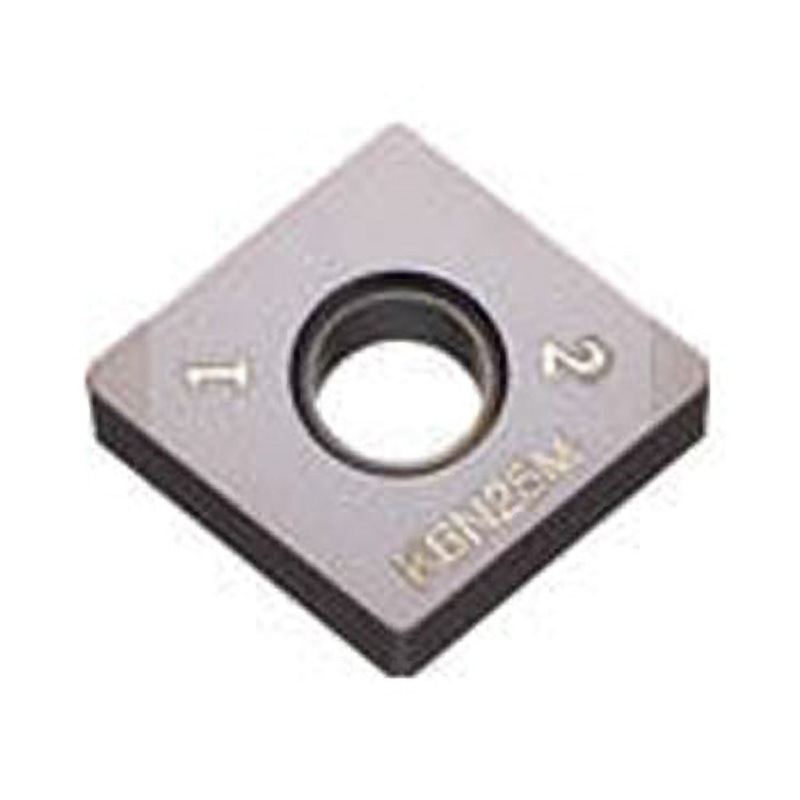 CNGA120408T01215ME KBN70M 旋削用チップ KBN70M コーティングCBN 京セラ チップ形状ひし形頂角80° コーナー半径0.8mm 1個