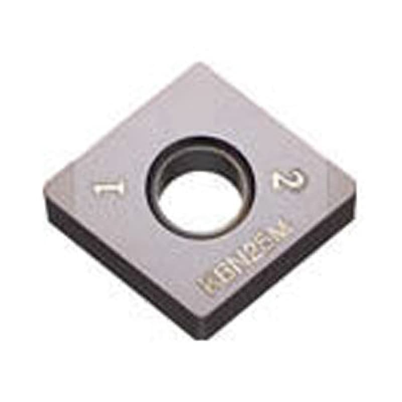 CNGA120412S01225ME KBN35M 旋削用チップ KBN35M コーティングCBN 京セラ チップ形状ひし形頂角80° コーナー半径1.2mm 1個 5,074円