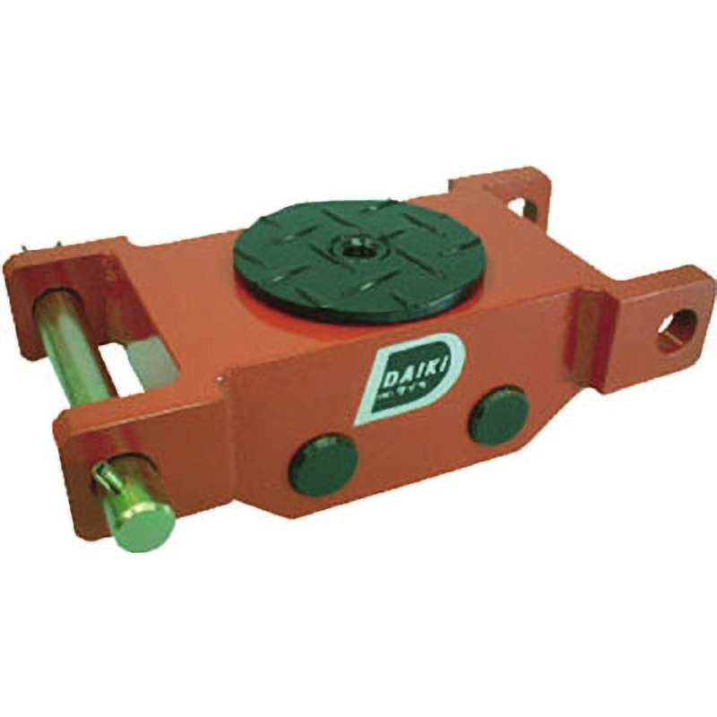 DUD-1.5 スピードローラー・ウレタン車輪 ダイキ 鉄製直進型 能力(t):1.5  1セット(2個)