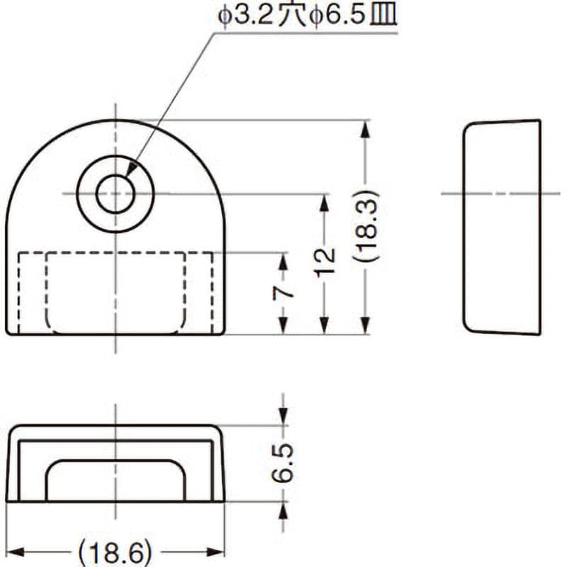 SP-18E-WT 棚柱用エンドキャップ LAMP(スガツネ) 1個 SP-18E-WT SP-18E-WT 棚柱用エンドキャップ LAMP(スガツネ) 1個 SP-18E-WT